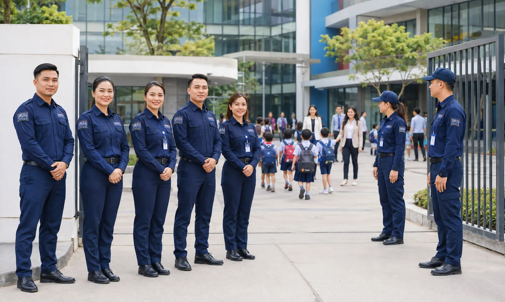 Đội ngũ an ninh có khả năng thích ứng với đặc thù giao tiếp đa văn hóa.